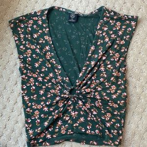 Floral sleeveless tank top